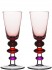 Spectra kieliszki do wódki/likieru, fioletowy, 2-pak 