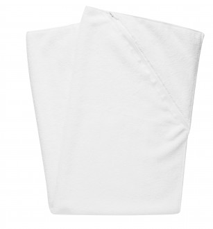 Ręcznik sportowy z małą kieszonką, biały