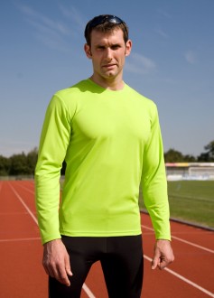 Męska koszulka z długim rękawem Quick Dry Performance