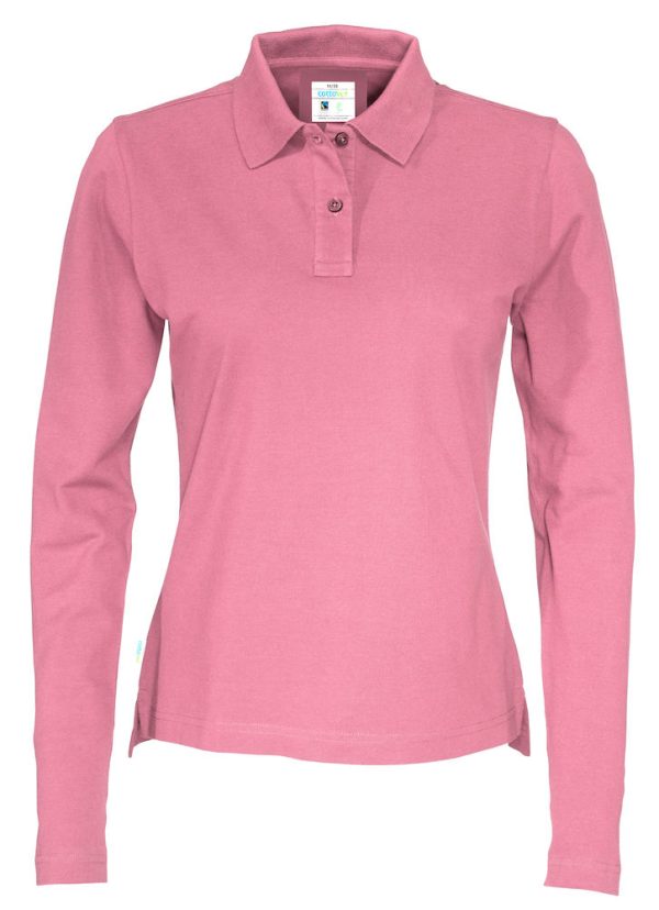 PIQUE LONG SLEEVE WOMAN