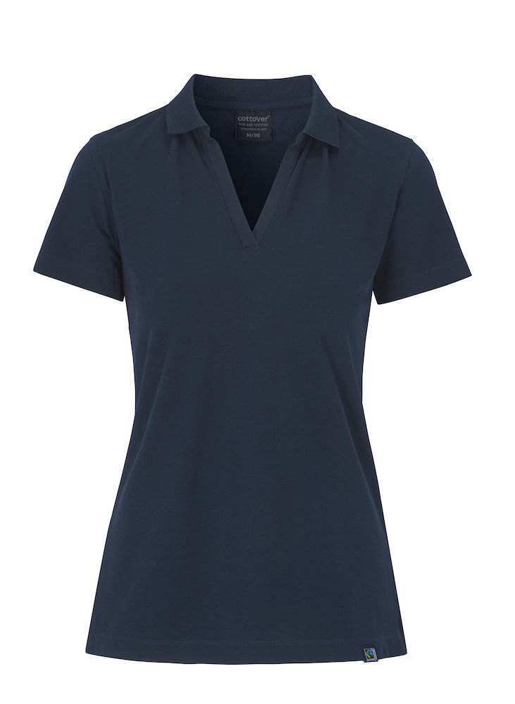STRETCH PIQUE POLO WOMAN