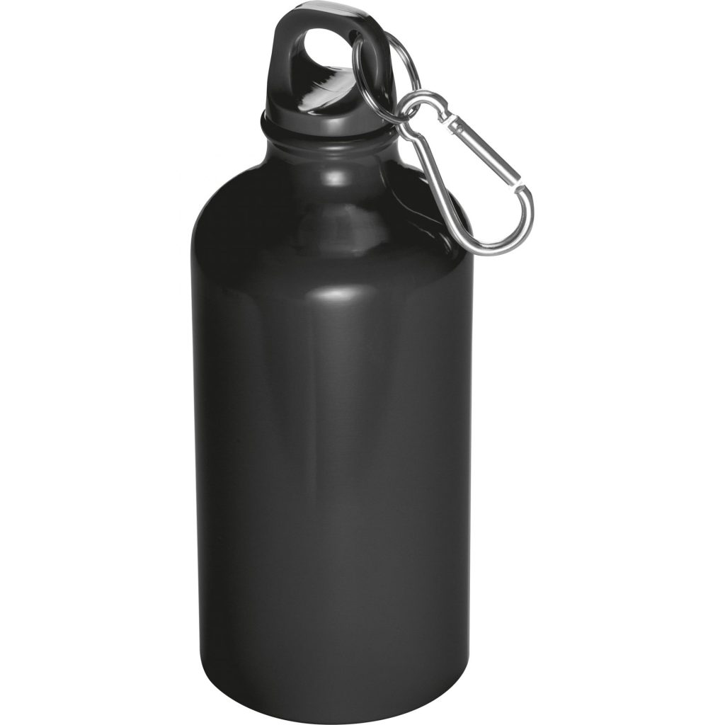 Bidon metalowy z karabińczykiem 500 ml