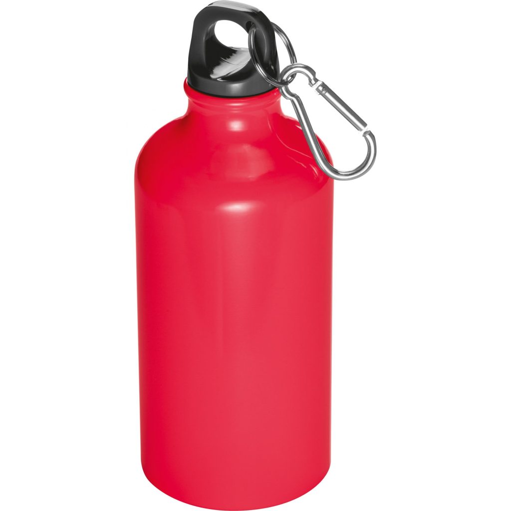 Bidon metalowy z karabińczykiem 500 ml