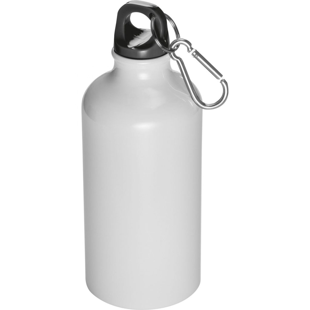 Bidon metalowy z karabińczykiem 500 ml