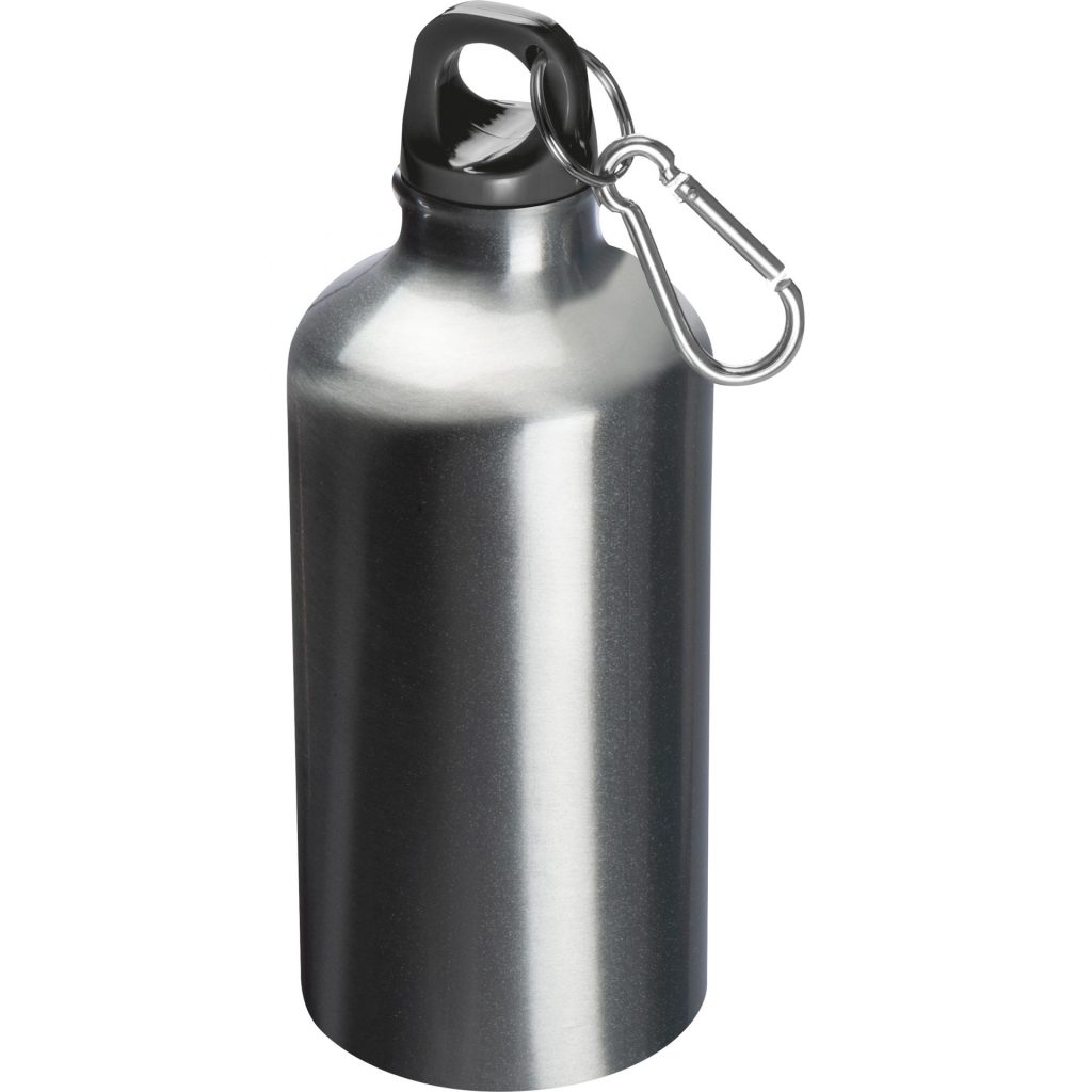 Bidon metalowy z karabińczykiem 500 ml