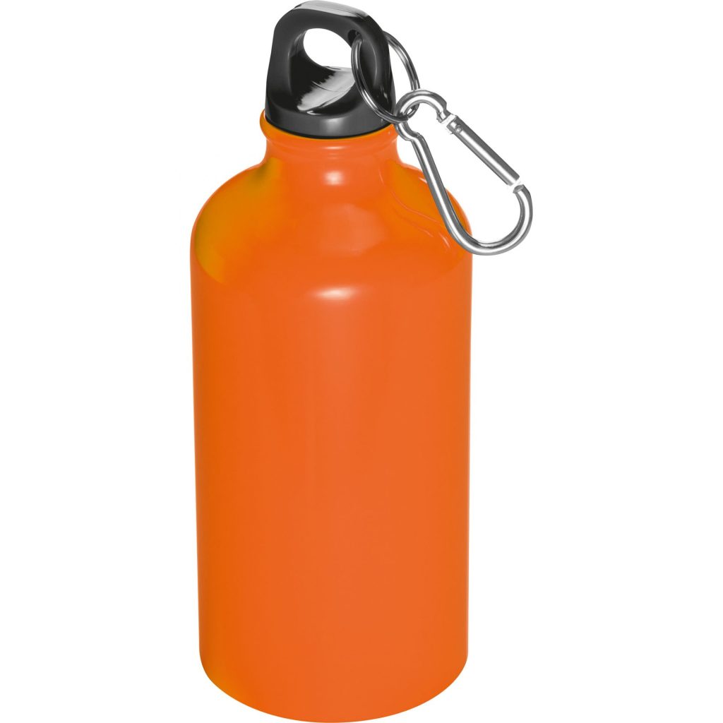 Bidon metalowy z karabińczykiem 500 ml