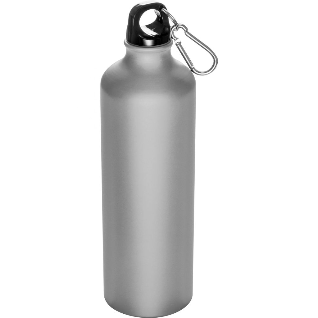 Bidon metalowy z karabińczykiem 800 ml