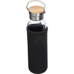 Butelka szklana z pokrowcem 600 ml