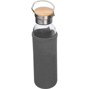 Butelka szklana z pokrowcem 600 ml