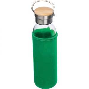 Butelka szklana z pokrowcem 600 ml