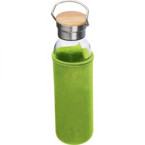 Butelka szklana z pokrowcem 600 ml