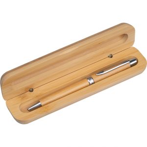 Długopis bambusowy w etui