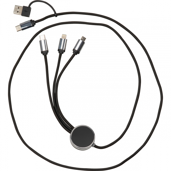Kabel do ładowania 3w1, podświetlany