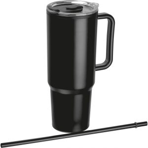 Kubek ze słomką XXL 1200 ml