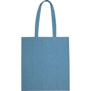 Torba bawełniana z recyklingu z długimi uszami 140 g/m2