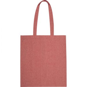 Torba bawełniana z recyklingu z długimi uszami 140 g/m2