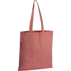 Torba bawełniana z recyklingu z długimi uszami 140 g/m2