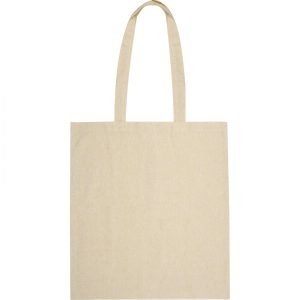 Torba bawełniana z recyklingu z długimi uszami 140 g/m2