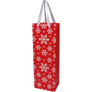 Torebka prezentowa na wino XMAS