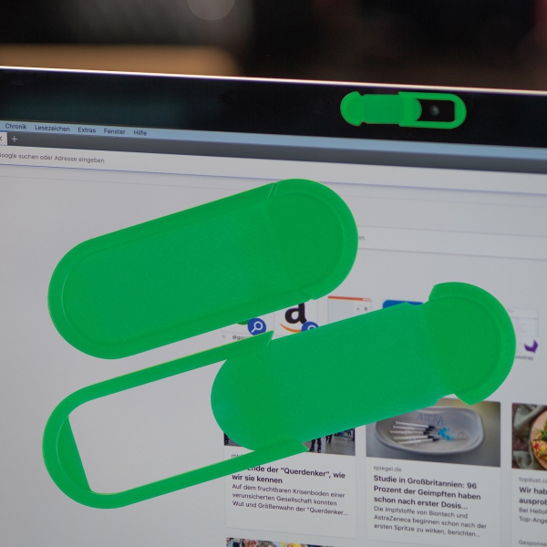 Zaślepka na kamerę w laptopie