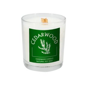 Świeca sojowa 190g Cedarwood