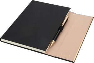 Zestaw notes A5 w linie i długopis CrisMa