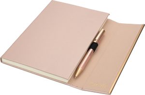 Zestaw notes A5 w linie i długopis CrisMa