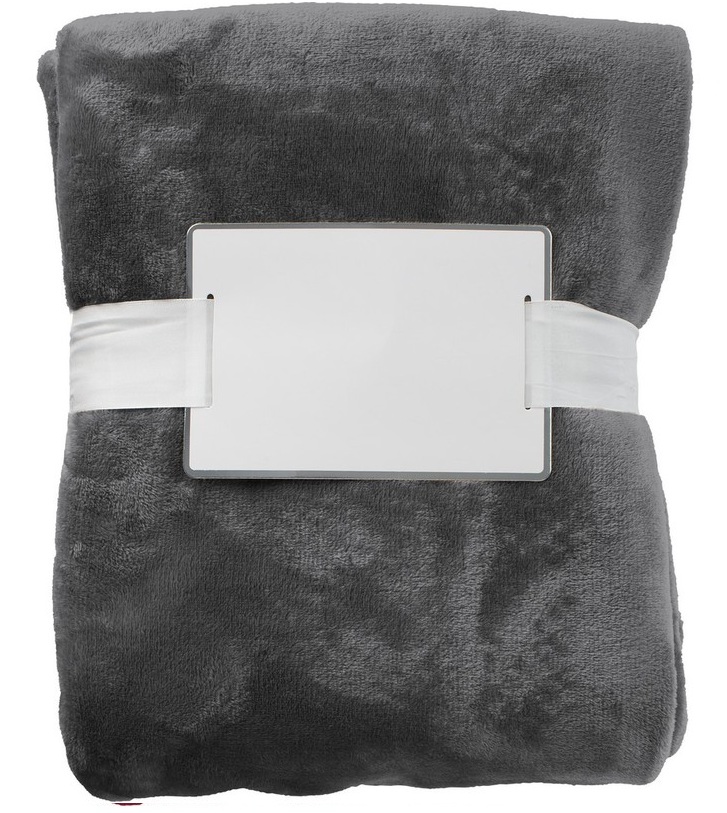 Koc polarowy ze wstążką