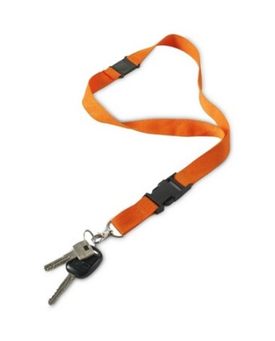 Smycz reklamowa z karabińczykiem odpinana