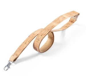 Korkowa smycz reklamowa eko