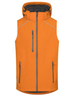 Wodoszczelny bezrękawnik softshell z kapturem Promodoro E7840