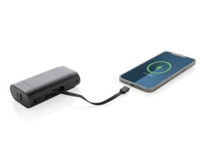 Power bank 10000 mAh, wymienialne baterie