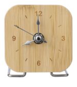 Bambusowy zegar na biurko